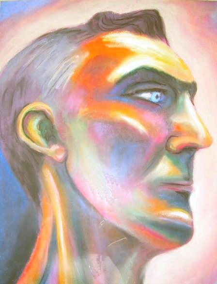 Male Model  (art class portrait) "Andy"